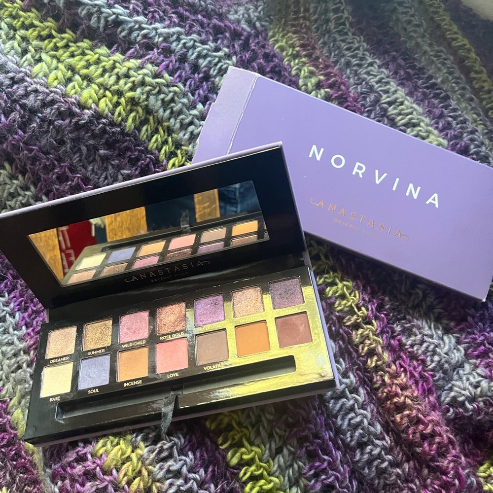 Anastasia Beverly Hills Norvina Eyeshadow Palette - Purple and Gold